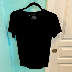 Zyia Black Short Sleeve Horizon size small